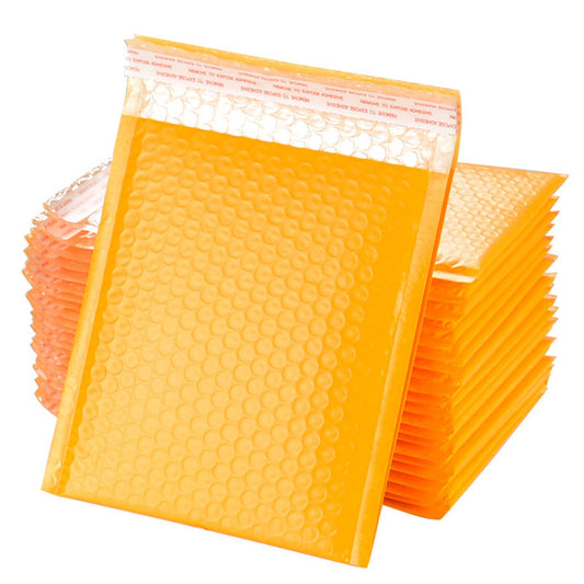 Padded Bubble Mailers Self-Seal Shipping Envelopes, 50 Pack 5.9x7.1in for Magazines & Gifts