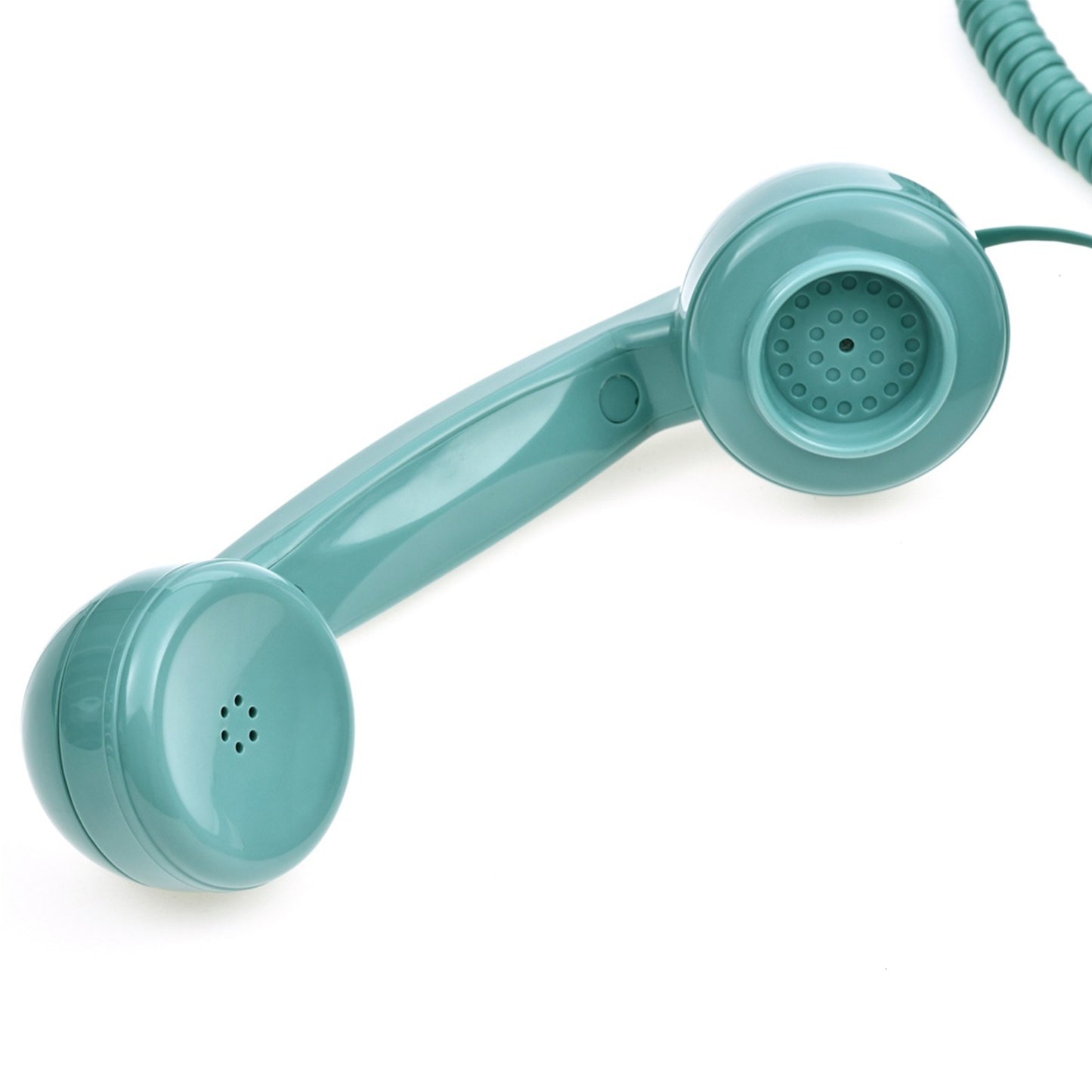 80s Vintage Style Corded Desk Phone with Ring Volume Control for Home, Office, or Cafe Decor