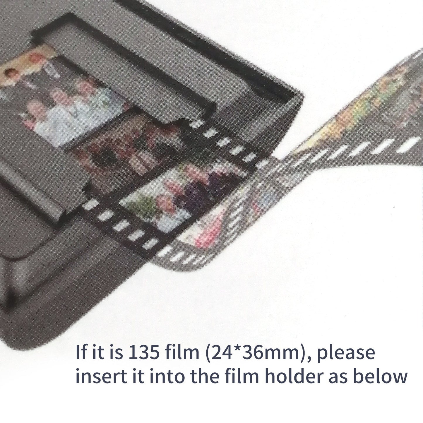 35mm/135mm Film and Slide Scanner for Mobile
