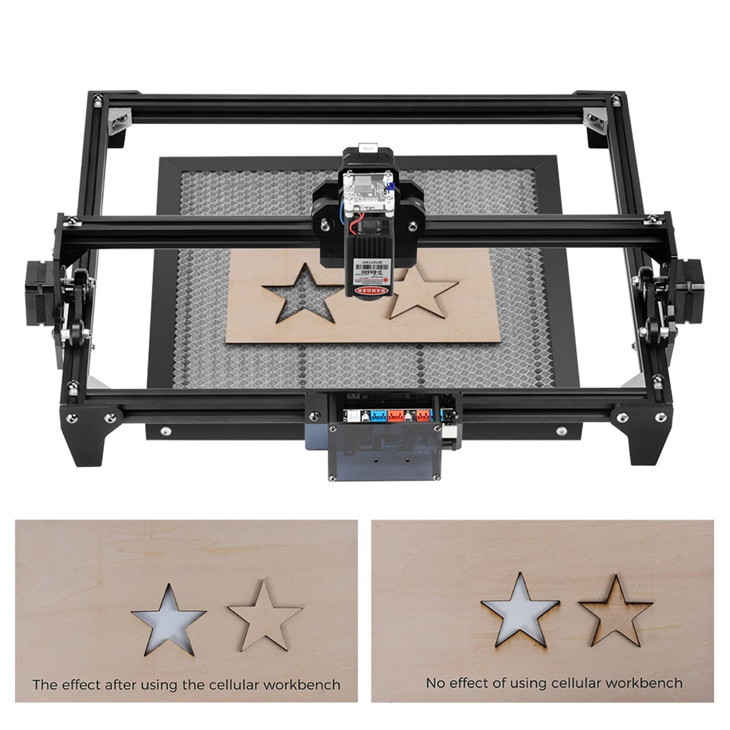 Honeycomb Steel Panel Laser Engraving Platform