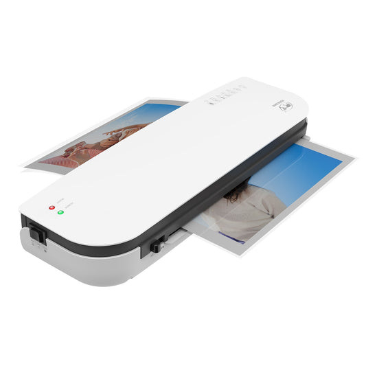 OSMILE SL289 A4 Laminator Machine - Hot & Cold 2-Roller System Desktop Set