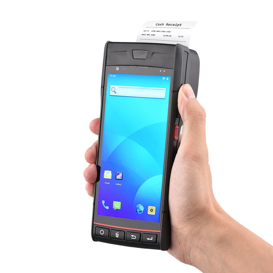 5.5 Android 9.0 Handheld POS Terminal with Touchscreen & Barcode Scanner