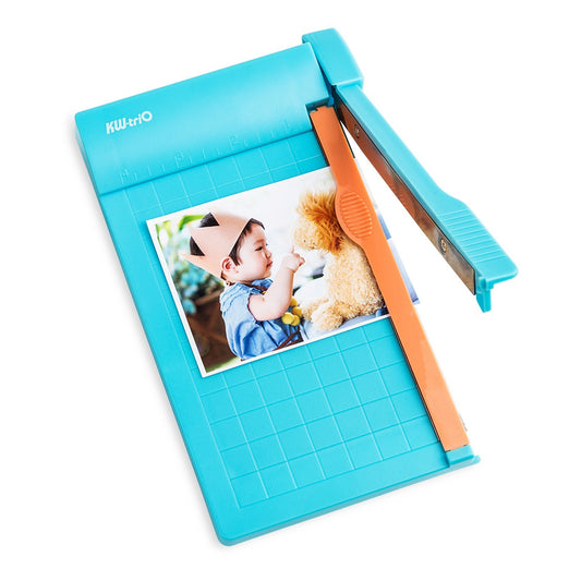 KW-triO 6 Mini Paper Trimmer Guillotine Cutter - Desktop Cutting Machine for Crafts, Photos, Cards, Scrapbooking