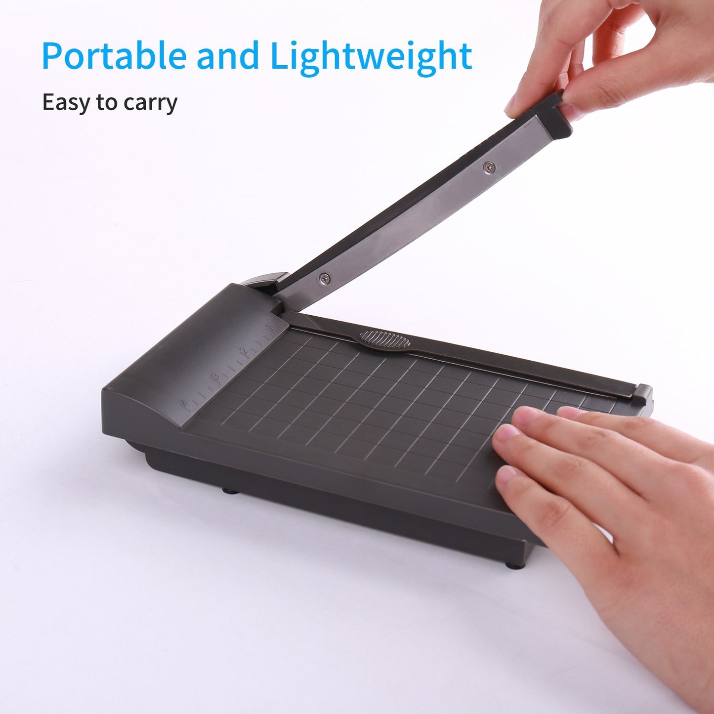 KW-triO 6 Mini Paper Trimmer Guillotine Cutter - Desktop Cutting Machine for Crafts, Photos, Cards, Scrapbooking