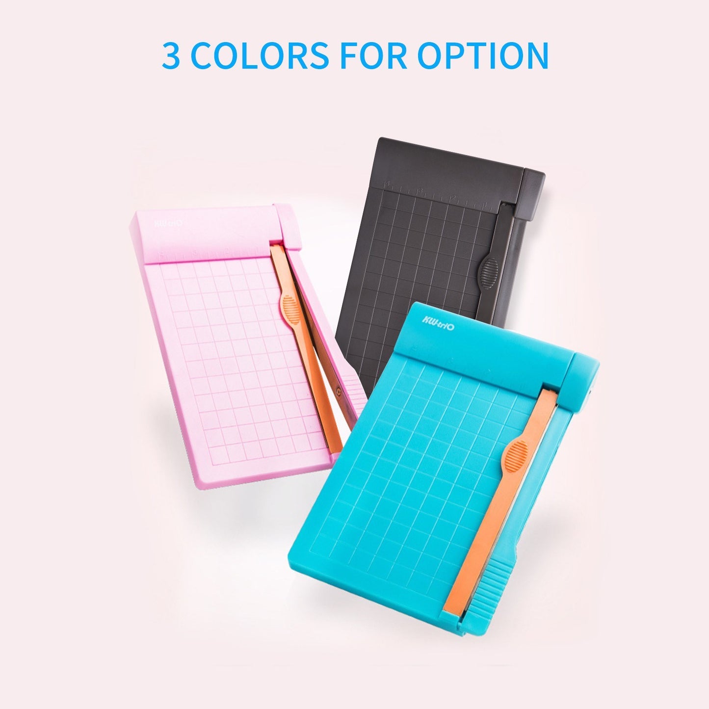 KW-triO 6 Mini Paper Trimmer Guillotine Cutter - Desktop Cutting Machine for Crafts, Photos, Cards, Scrapbooking