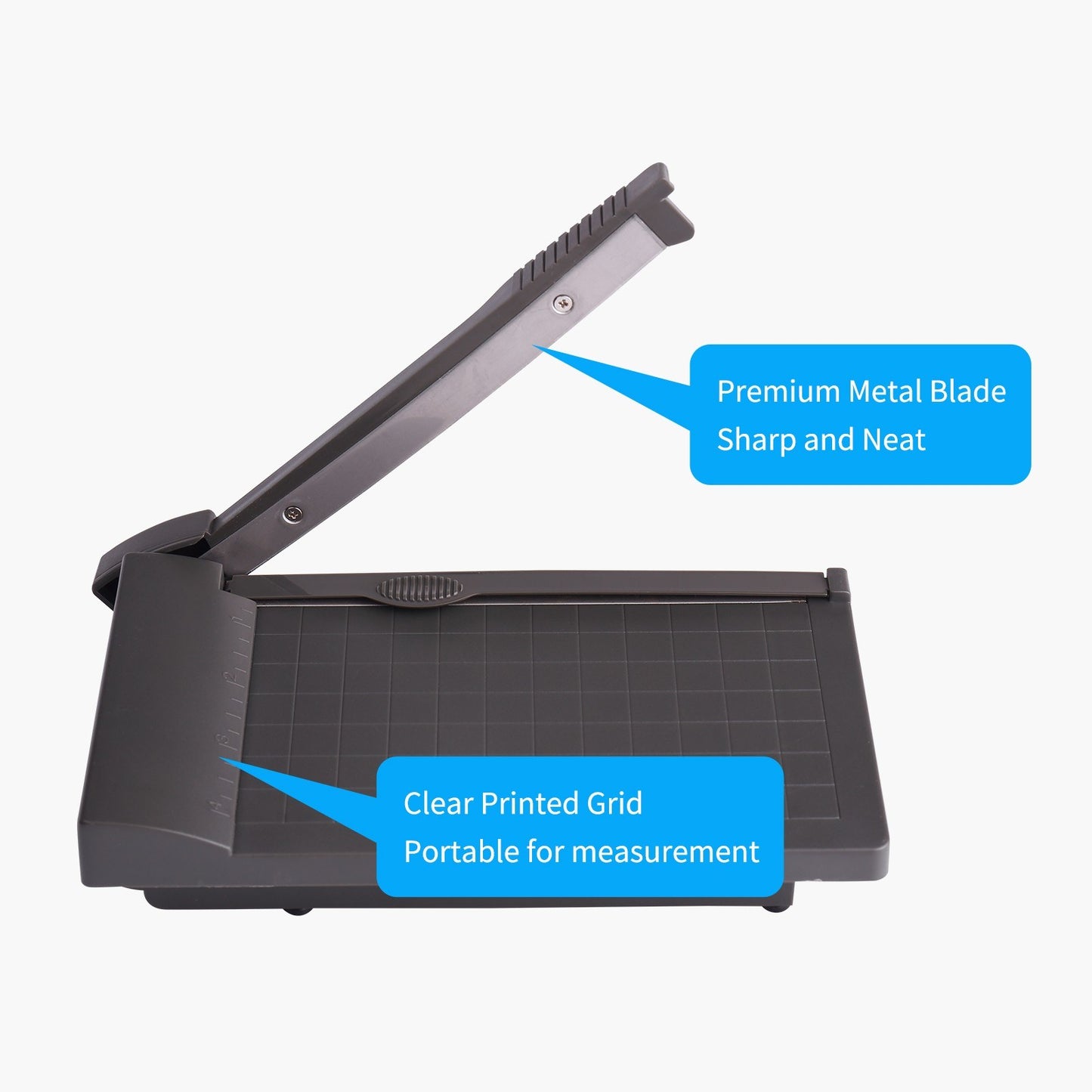KW-triO 6 Mini Paper Trimmer Guillotine Cutter - Desktop Cutting Machine for Crafts, Photos, Cards, Scrapbooking