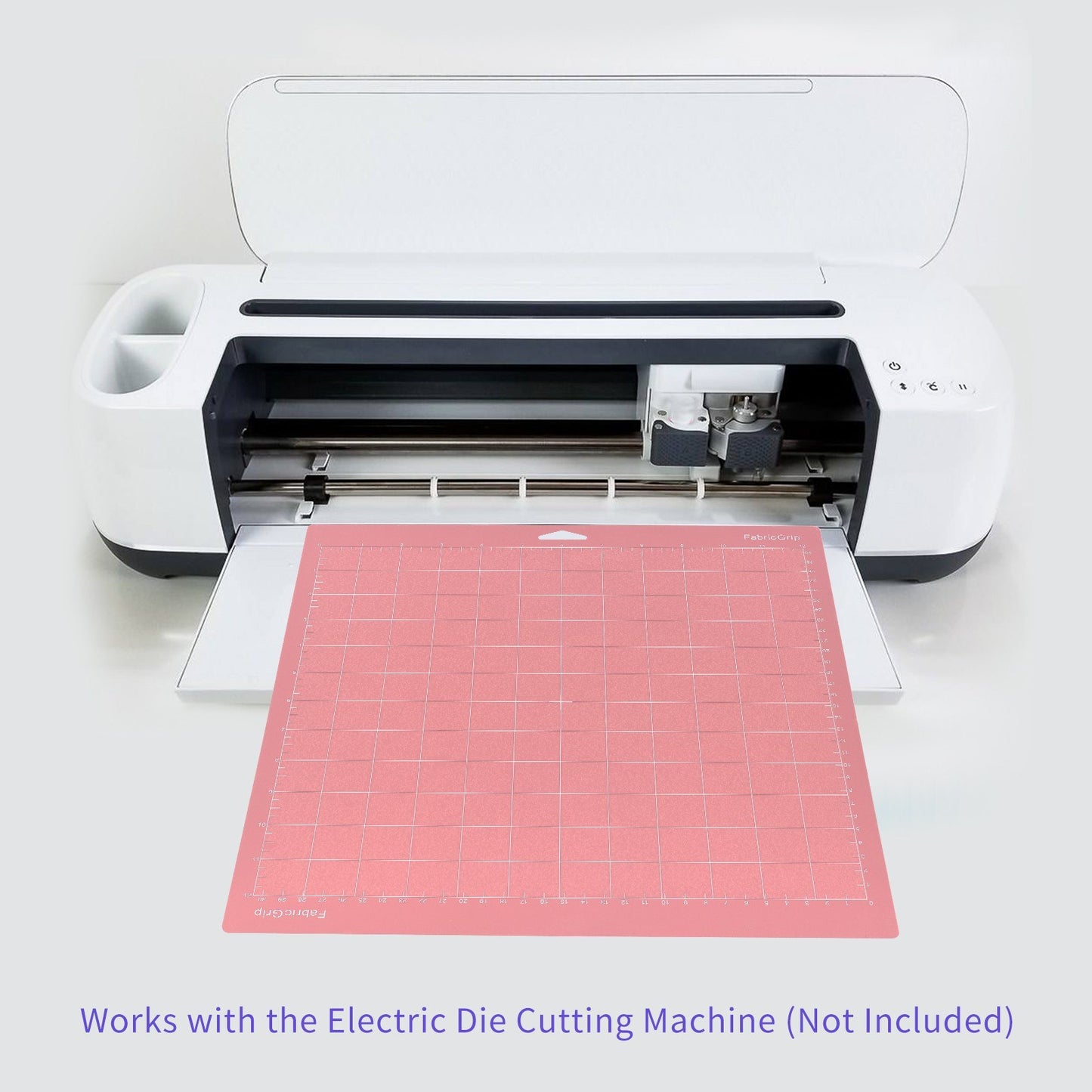 12x12 Adhesive Non-Slip Cutting Mats for Silhouette Cameo & Cricut Explore - 4 Pack Gridded Replacements