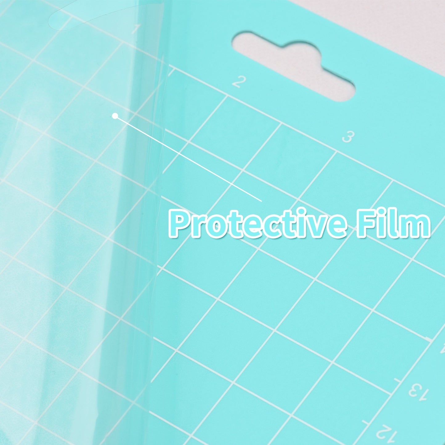 12x12 Adhesive Non-Slip Cutting Mats for Silhouette Cameo & Cricut Explore - 4 Pack Gridded Replacements