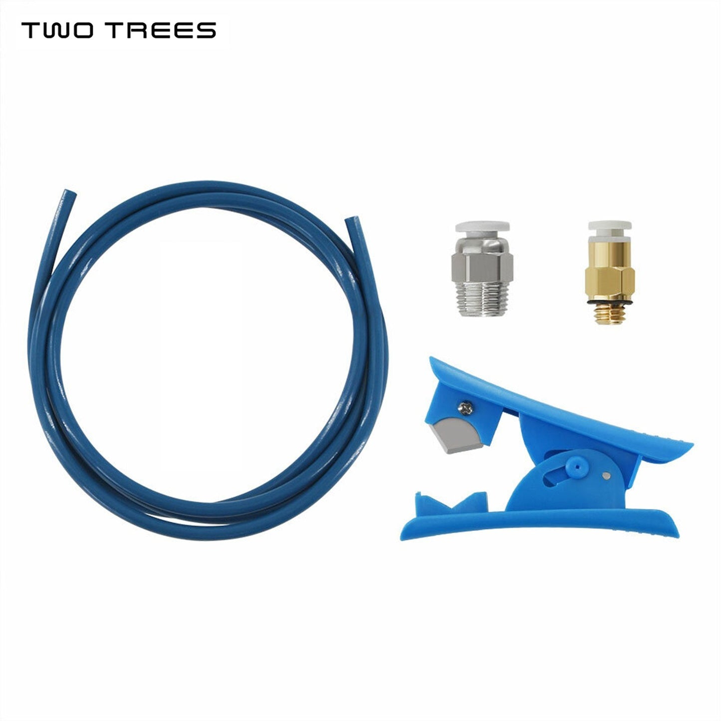 3D Printer Kit for 1.75mm Filament: PTFE Tubing & Cutter, PC4-M6 & PC4-M10 Fittings, Hotend Socks - Compatible with Creality Ender Series & CR-10