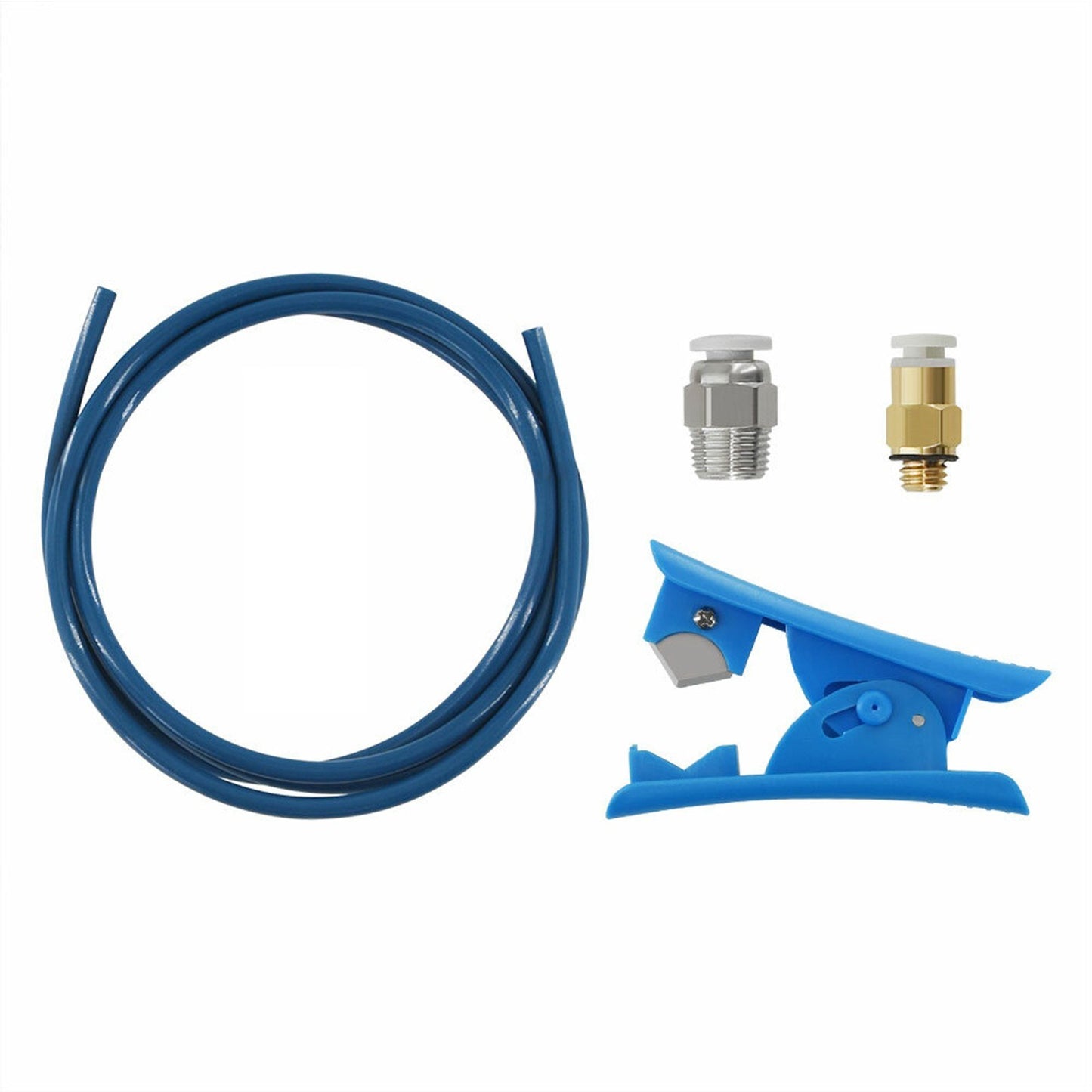 3D Printer Kit for 1.75mm Filament: PTFE Tubing & Cutter, PC4-M6 & PC4-M10 Fittings, Hotend Socks - Compatible with Creality Ender Series & CR-10
