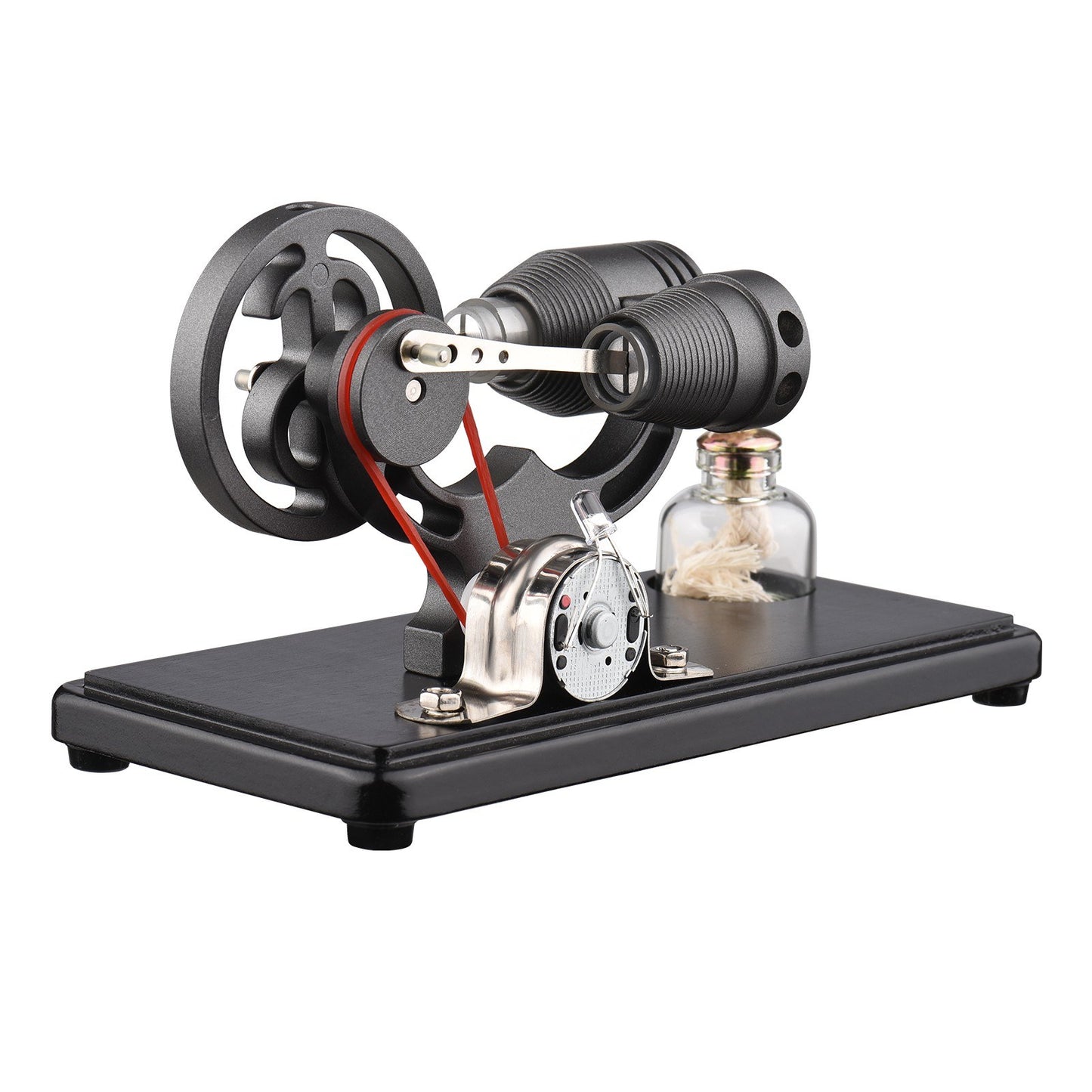 LL-006-BR Stirling Engine Hot Air Electricity Generator Model