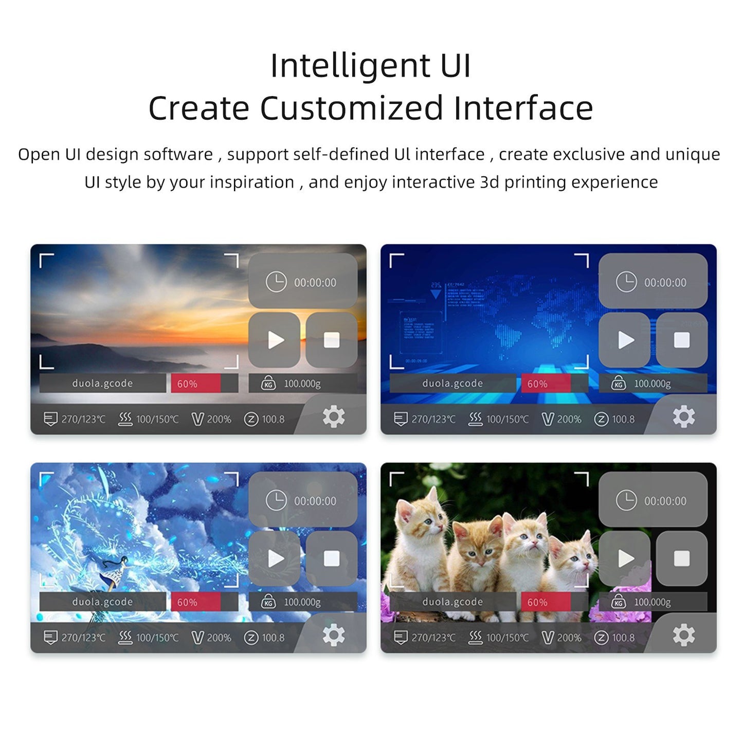 CREALITY 3D Pad Mini 4.3 Display Screen