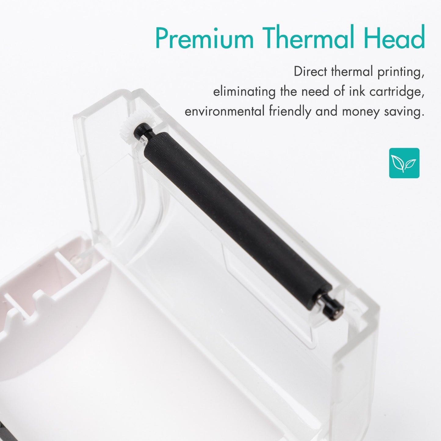 Compact Wireless Thermal Receipt Printer