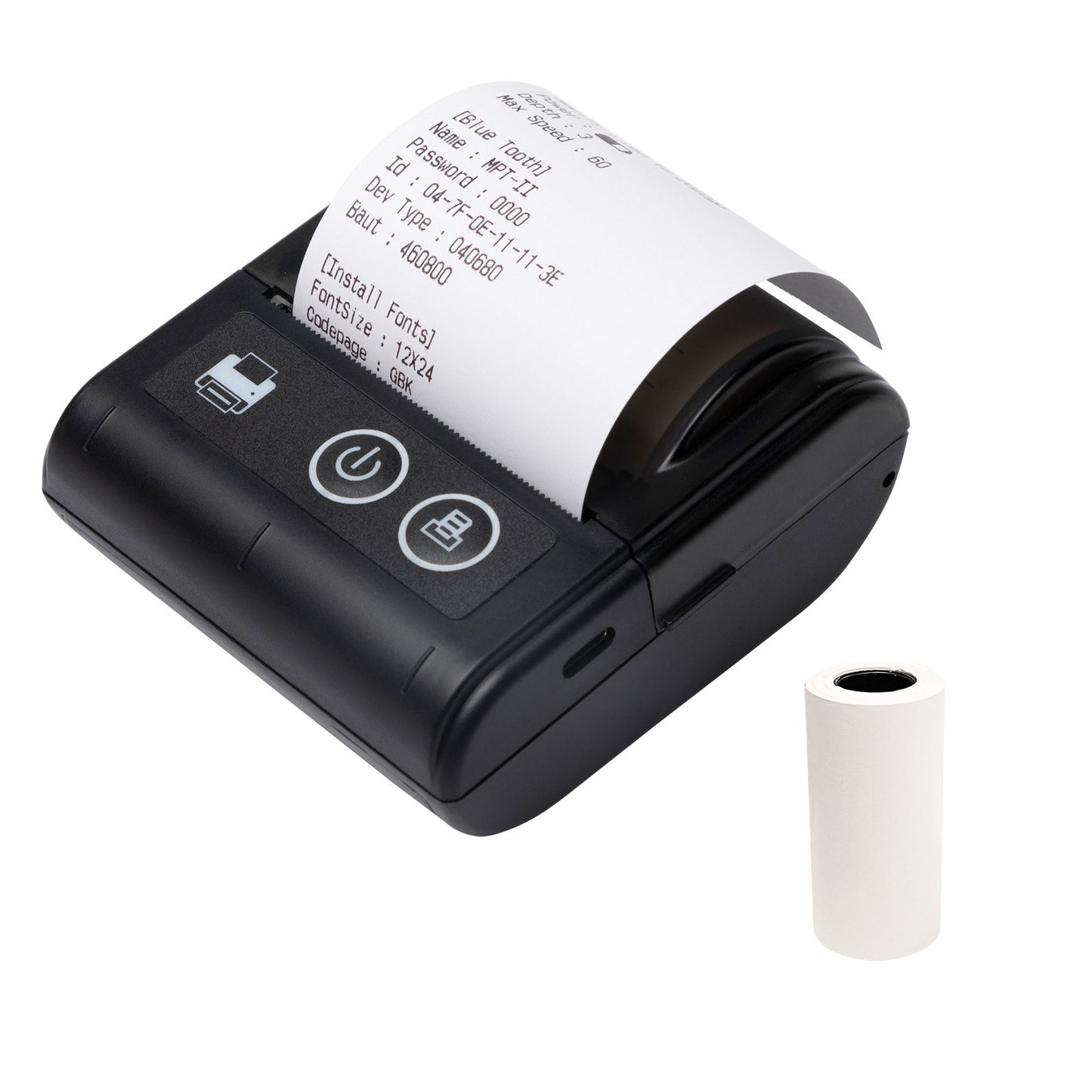 Compact Wireless Thermal Receipt Printer