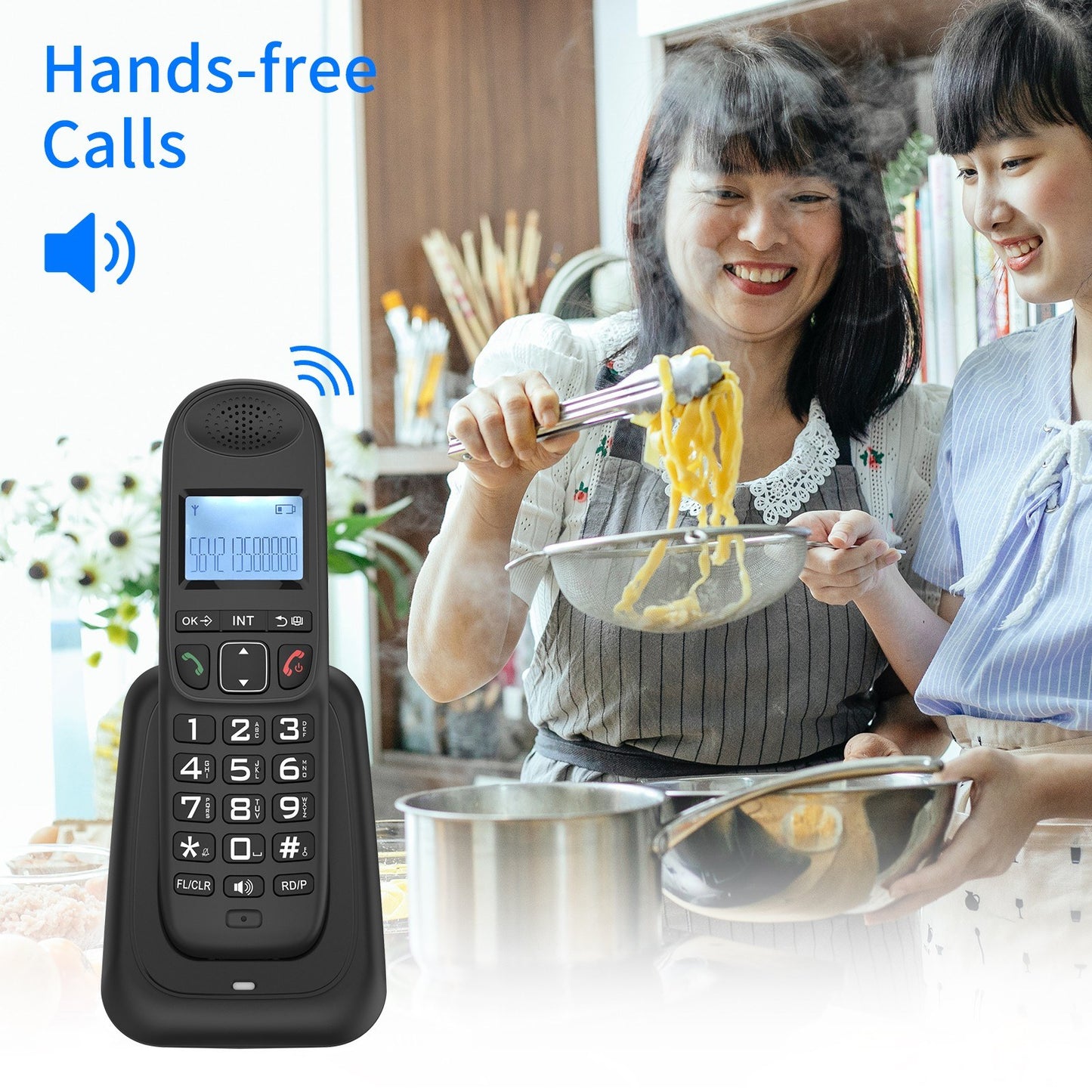 Cordless Phone System with Expandable Features