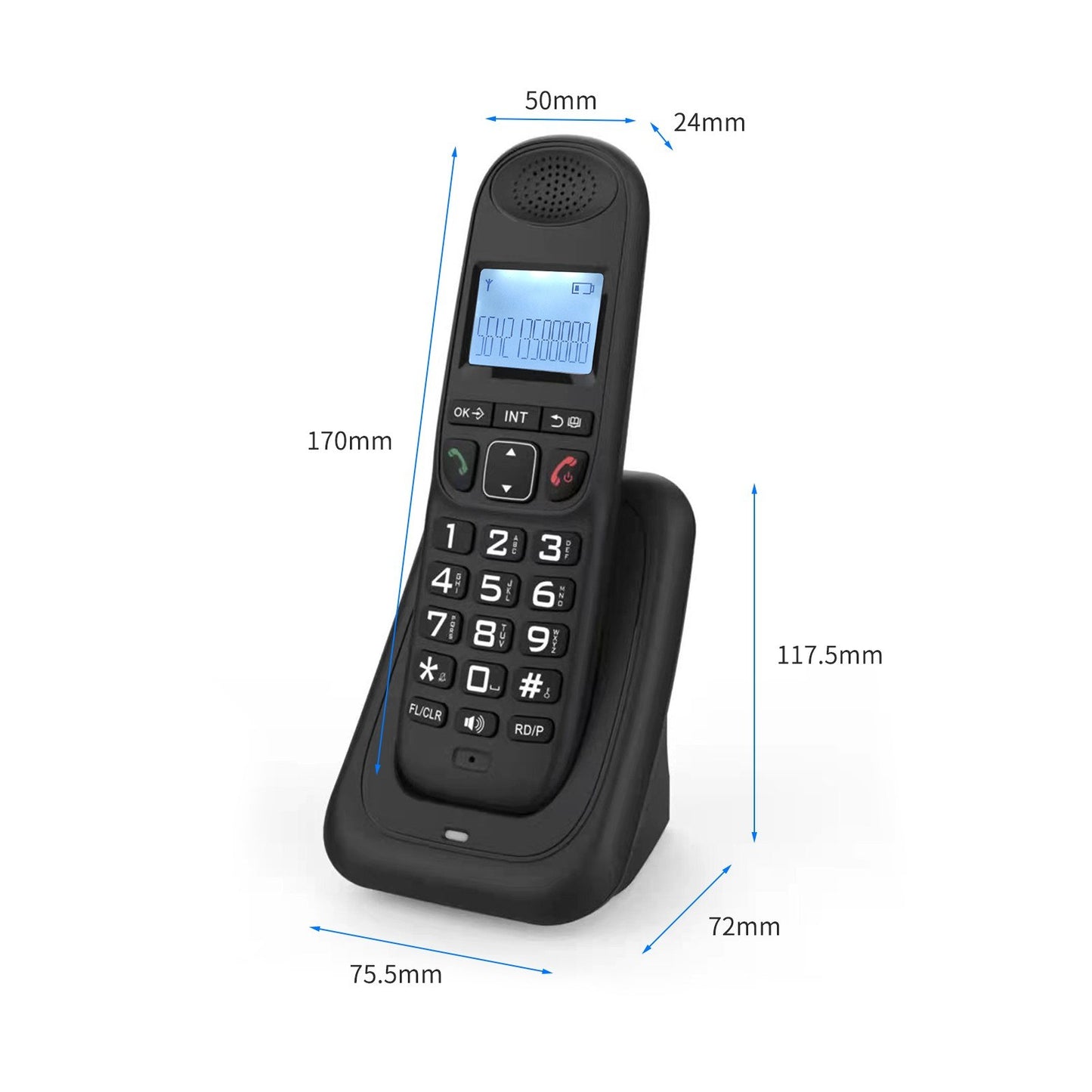 Cordless Phone System with Expandable Features