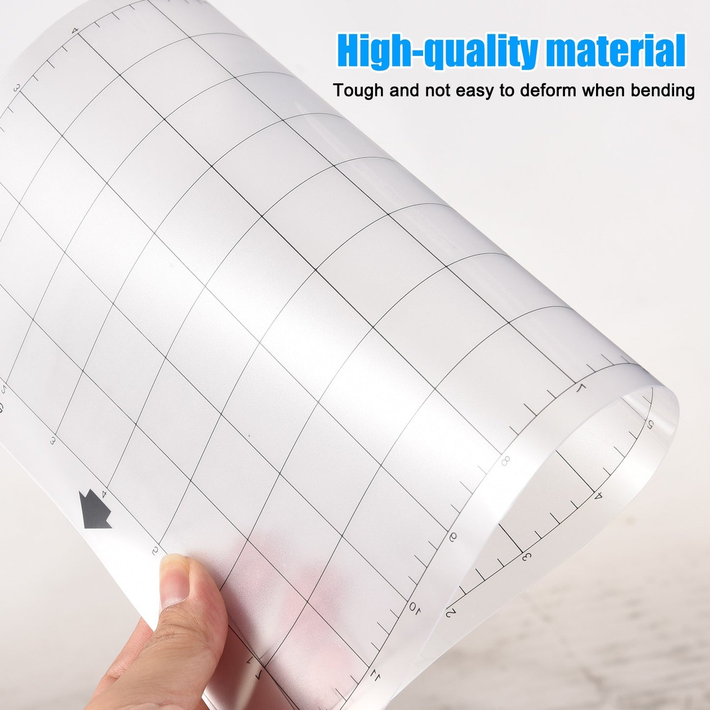 20 PCS 12x12in Blank Stencil Sheets + 3 Non-Slip Gridded Replacement Cutting Mats