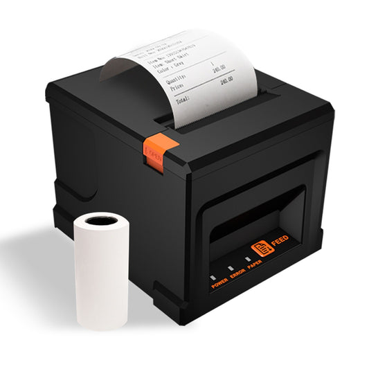 80mm Receipt Printer | USB & Bluetooth | POS Ready