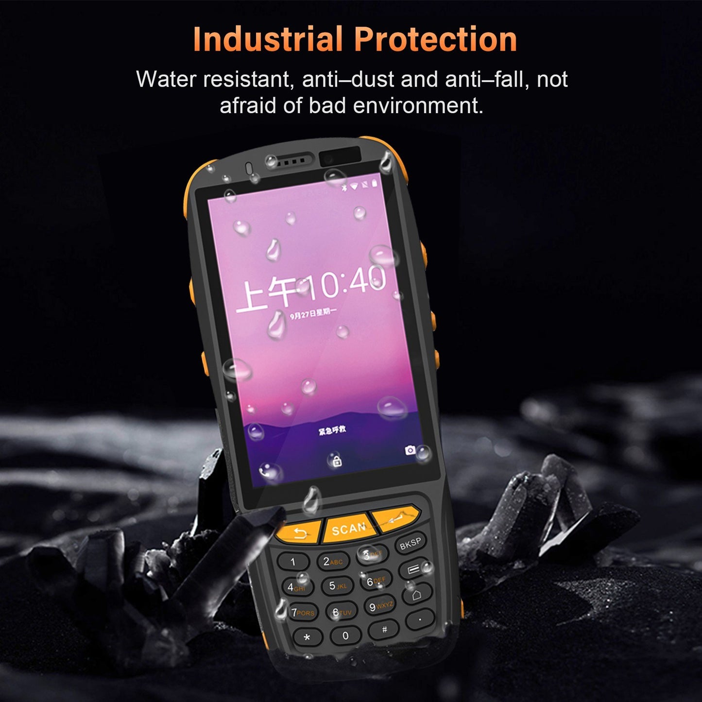 Handheld Android 9.0 POS Terminal Barcode Scanner Inventory PDA