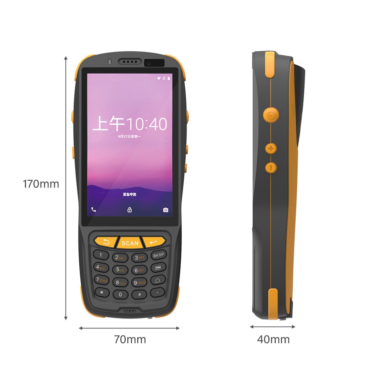 Handheld Android 9.0 POS Terminal Barcode Scanner Inventory PDA