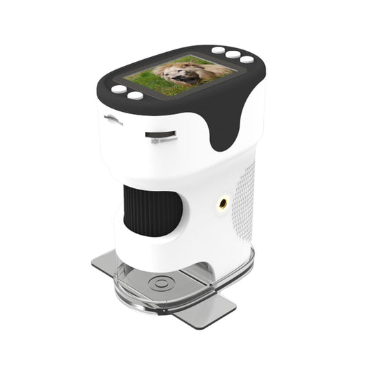 Compact Single Lens Microscope with 2.0 IPS Screen & 200x Magnification