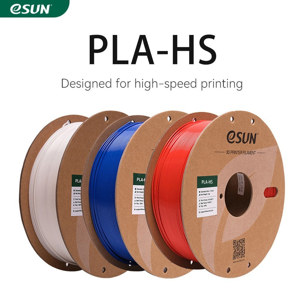 eSUN High-Speed PLA 3D Printer Filament 1.75mm, 1KG Spool - Enhanced Fast Printing Material for 3D Printers