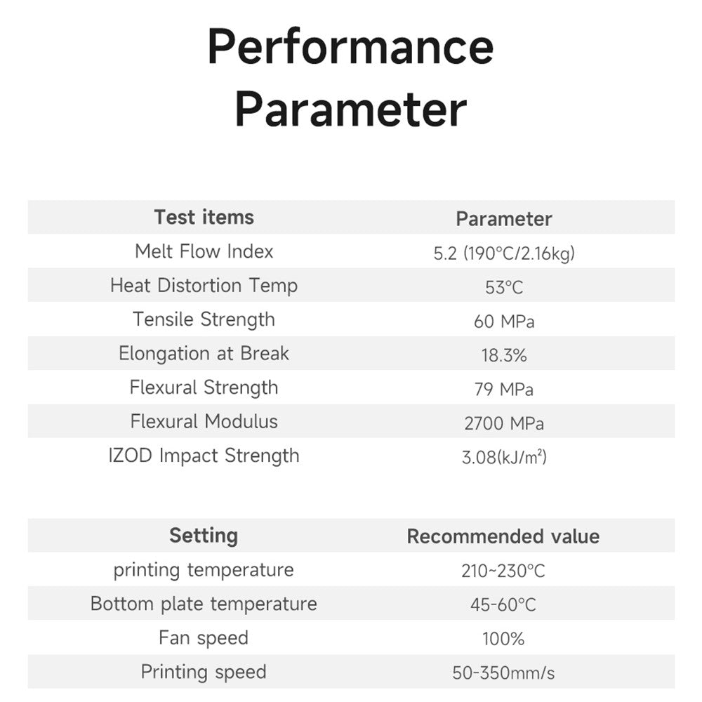 eSUN High-Speed PLA 3D Printer Filament 1.75mm, 1KG Spool - Enhanced Fast Printing Material for 3D Printers