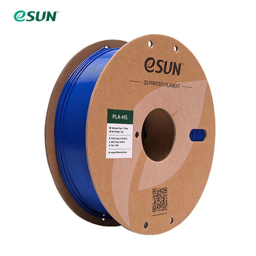 eSUN High-Speed PLA 3D Printer Filament 1.75mm, 1KG Spool - Enhanced Fast Printing Material for 3D Printers