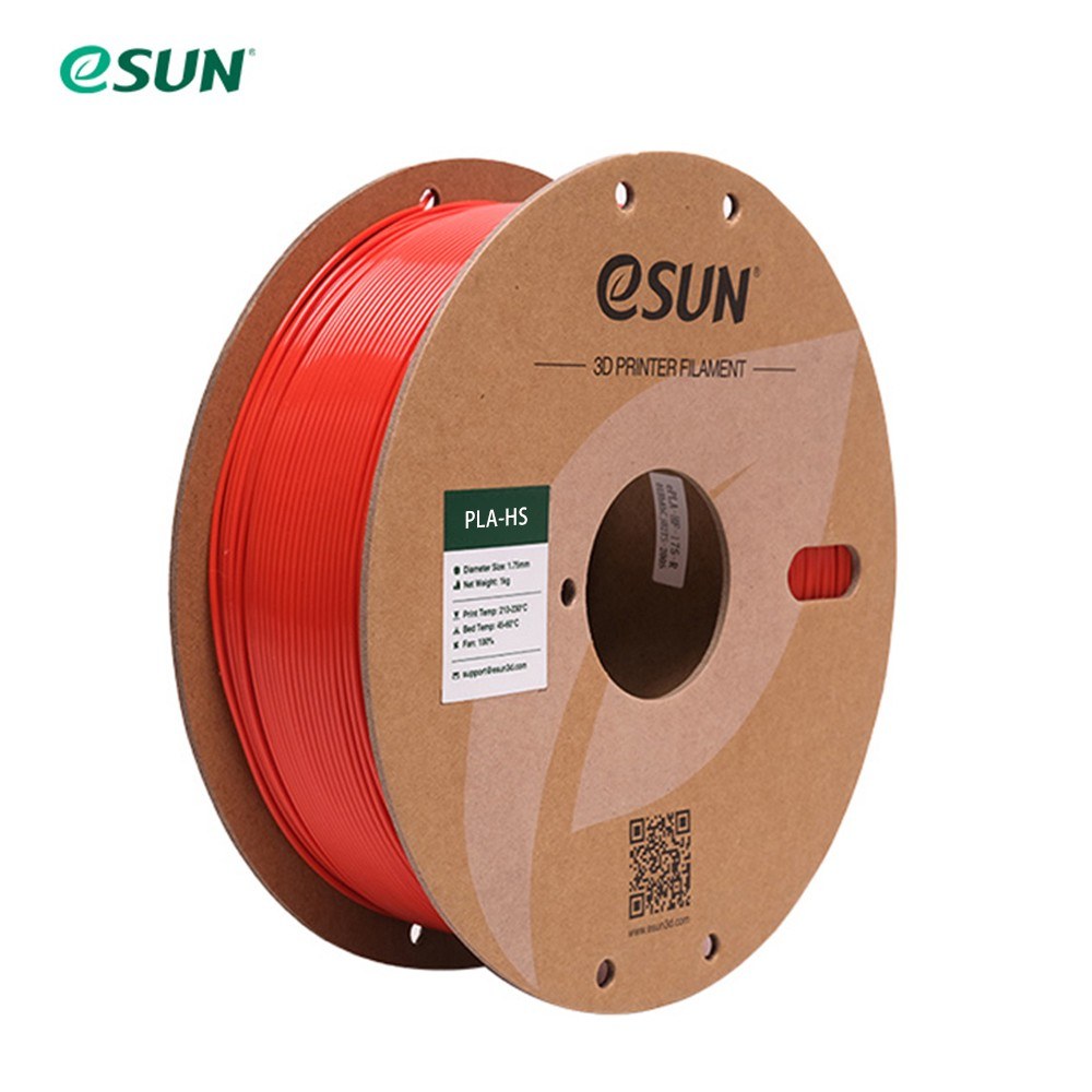 eSUN High-Speed PLA 3D Printer Filament 1.75mm, 1KG Spool - Enhanced Fast Printing Material for 3D Printers