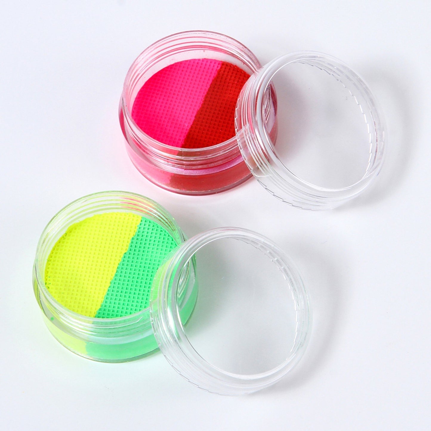 24-Color Washable Body Paint Kit with 2 Brushes