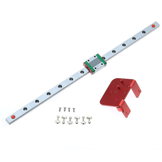 Ender 3 X-Axis Linear Rail Kit: MGN12C Guide with Mount Bracket