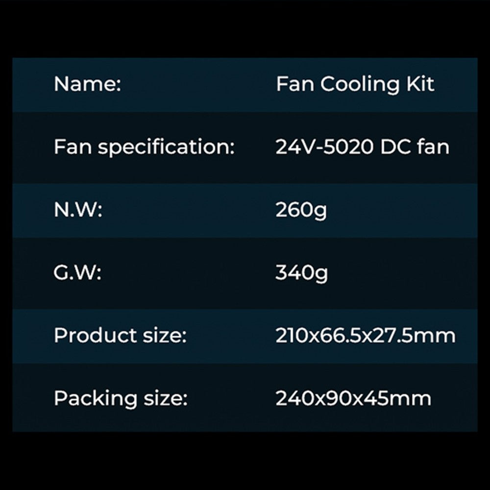 Creality Cooling Fan Kit