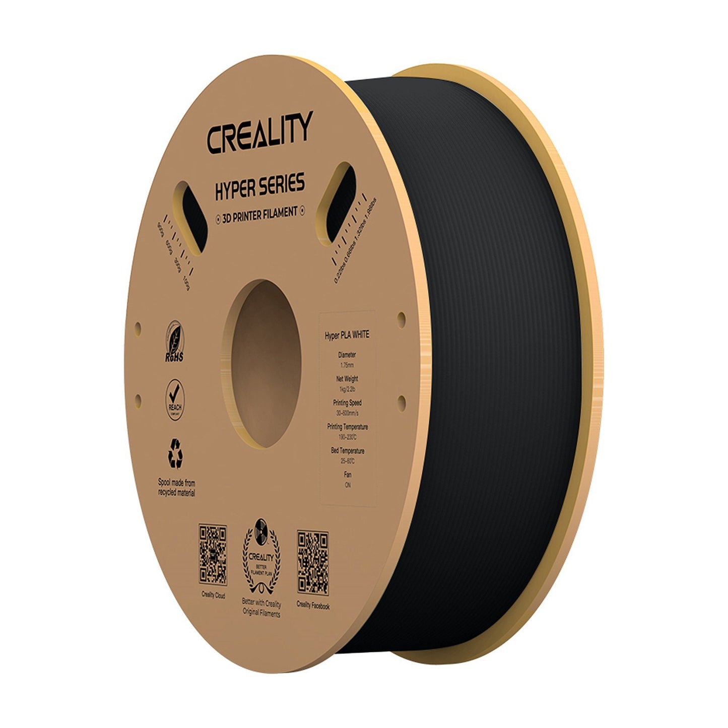 High-Speed Creality Hyper PLA Filament 1.75mm for 3D Printing