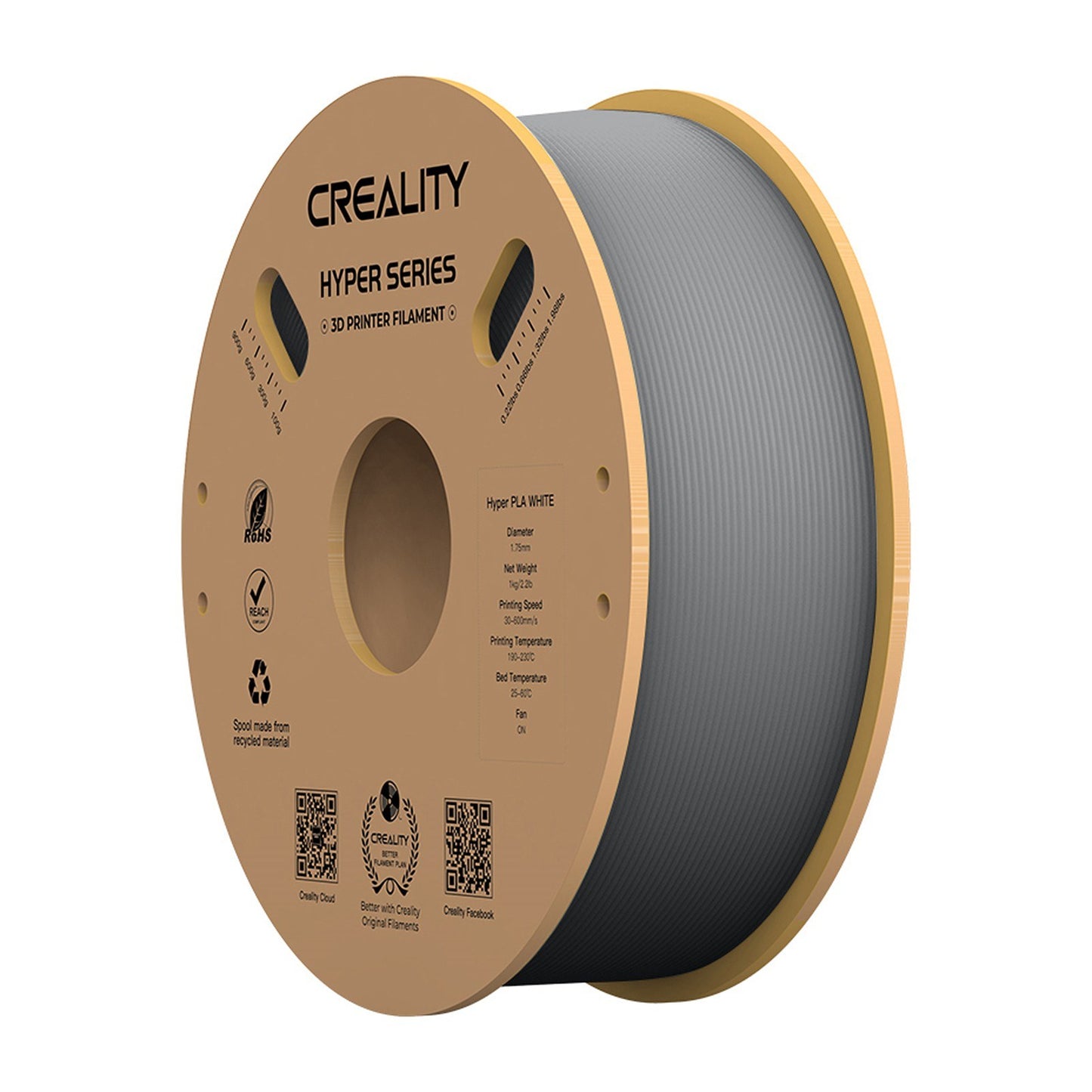 High-Speed Creality Hyper PLA Filament 1.75mm for 3D Printing