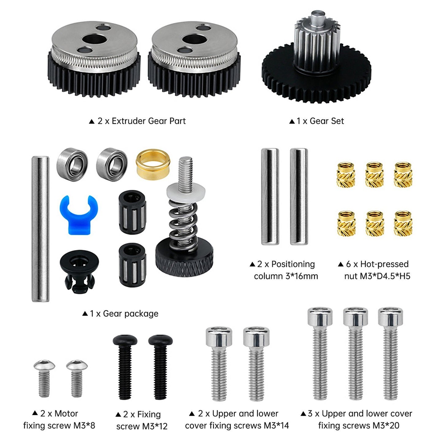 Two Trees HGX-LITE 3D Printer Extruder for CREALITY Compatibility