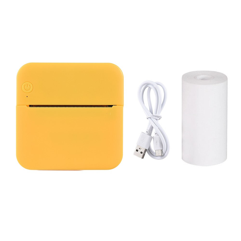 Portable Mini Thermal Printer & Sticker Maker with 57mm Paper Roll