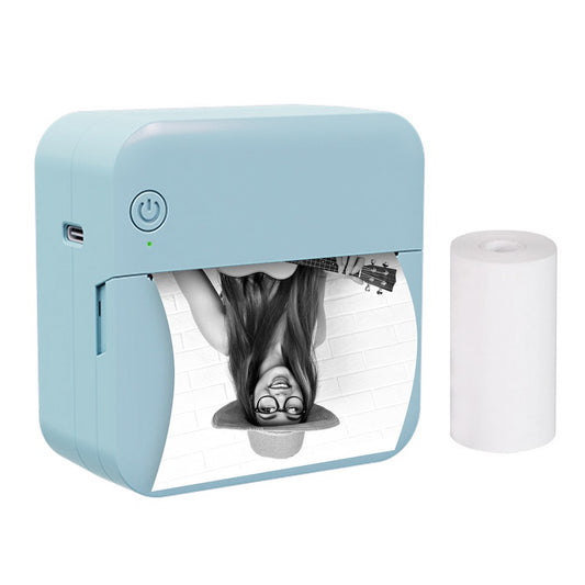 Portable Mini Thermal Printer & Sticker Maker with 57mm Paper Roll