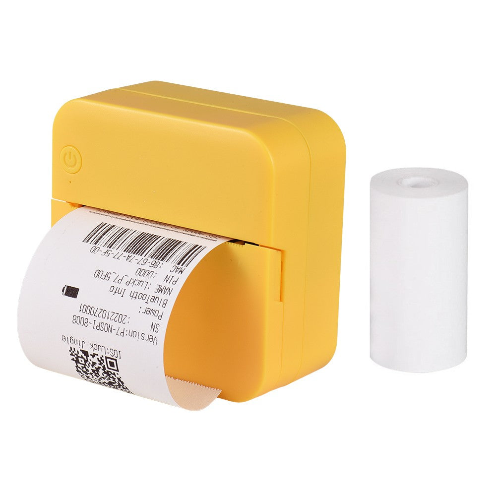 Portable Mini Thermal Printer & Sticker Maker with 57mm Paper Roll