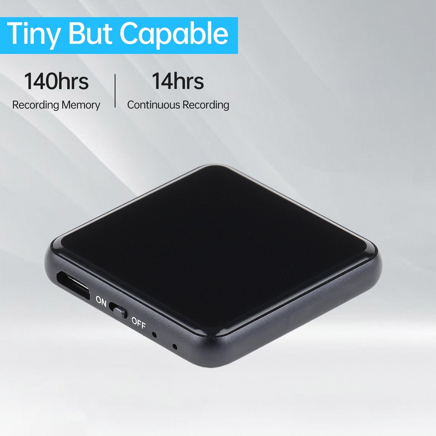 Digital Voice Recorder 16GB with Voice Activation & MP3 Player