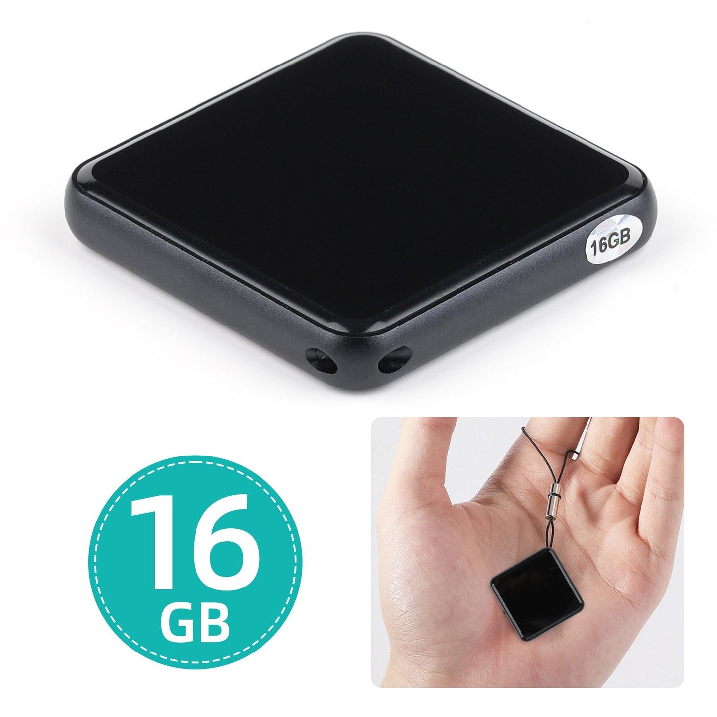 Digital Voice Recorder 16GB with Voice Activation & MP3 Player