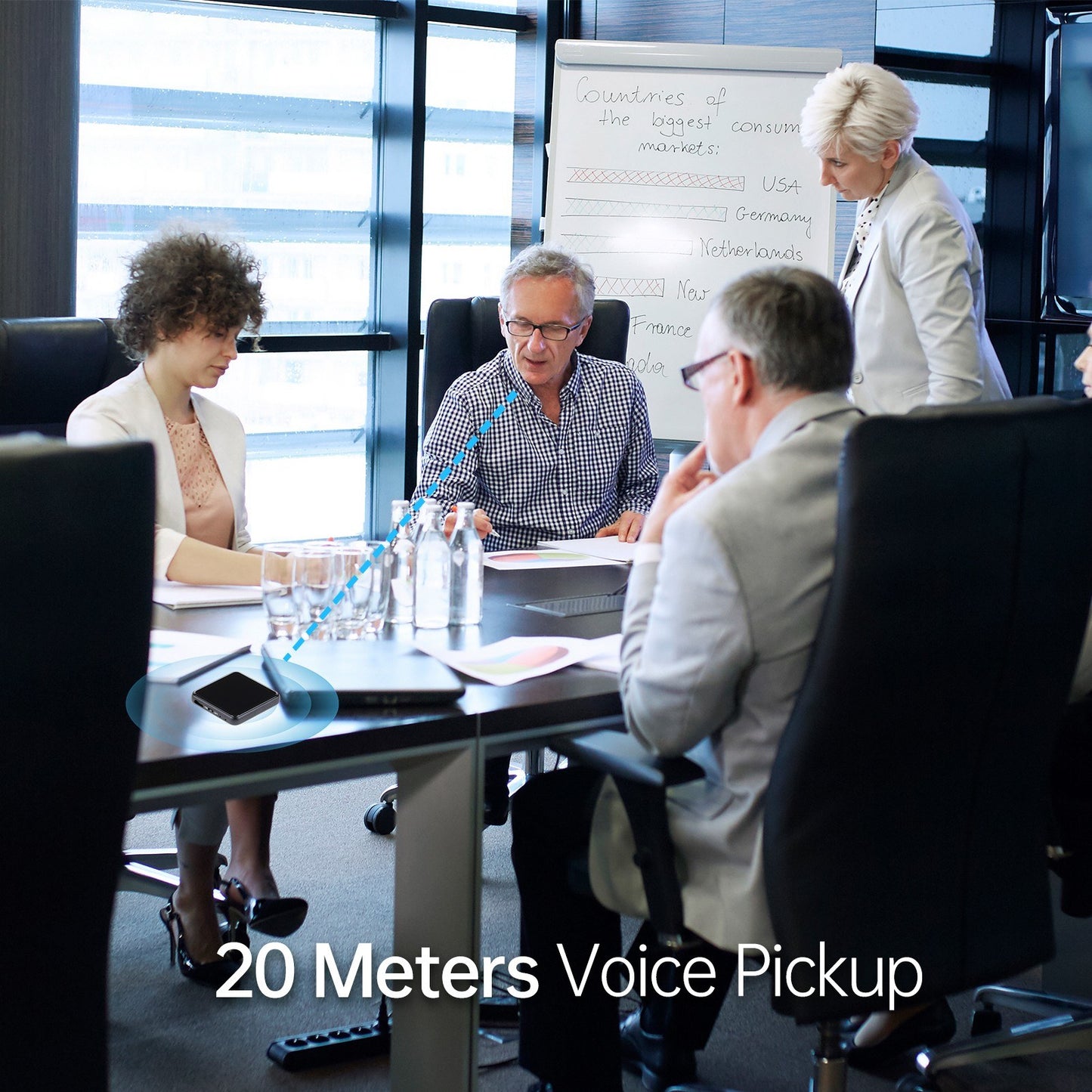 Digital Voice Recorder 16GB with Voice Activation & MP3 Player