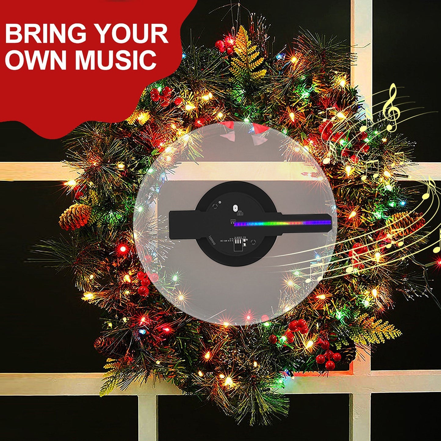Naked Eye 3D Hologram Projector Fan Display with 16GB Memory