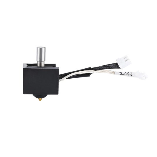 Ender-3V3 SE Print Head Kit: 0.4mm Brass Nozzle, Aluminum Heat Block, Clog-Free Feeding