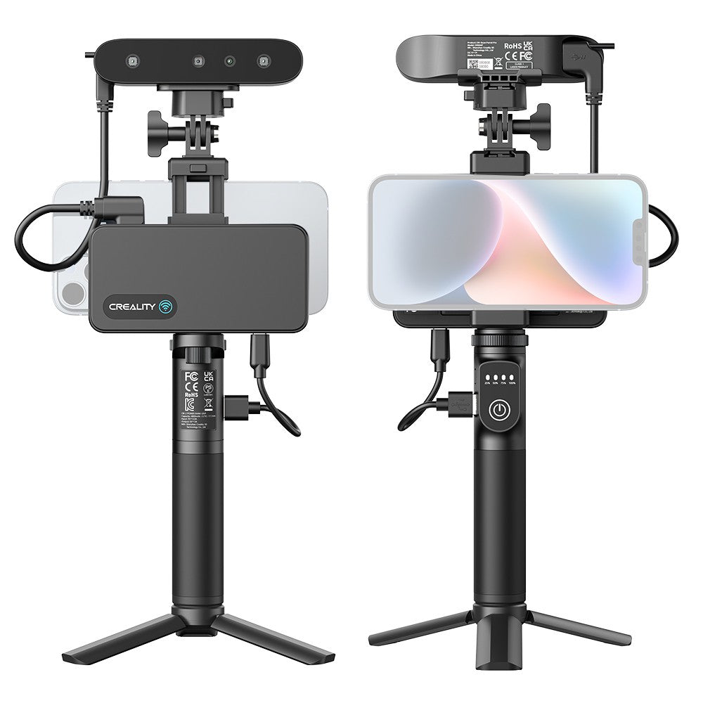 Creality CR-Scan Ferret Pro 3D Scanner, Portable Handheld, 30fps, 0.1mm Accuracy, ASIC Chipset, Dual Mode