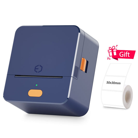 Compact P1 Label Maker - 57mm Thermal Sticker Printer for Retail, Home, Kitchen & Office with 50x30mm Label Roll