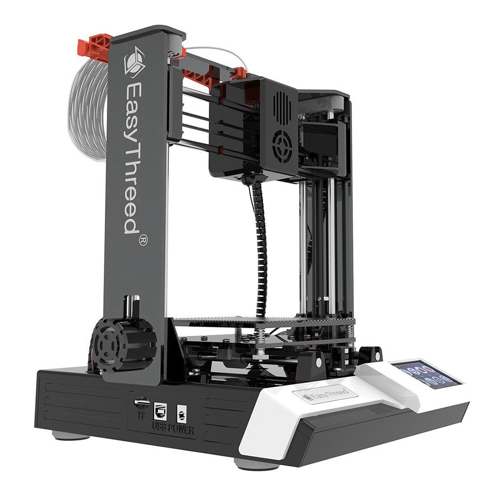 EasyThreed K6 Plus 3D Printer, FDM Desktop Machine 150x150x150mm for Beginners, Includes 10m PLA Filament
