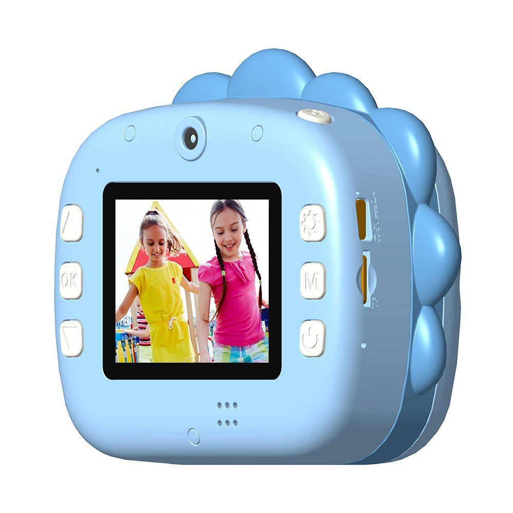 Instant Print Kids Camera with 3 Paper Rolls - Educational Toy & Gift for Toddler Travel