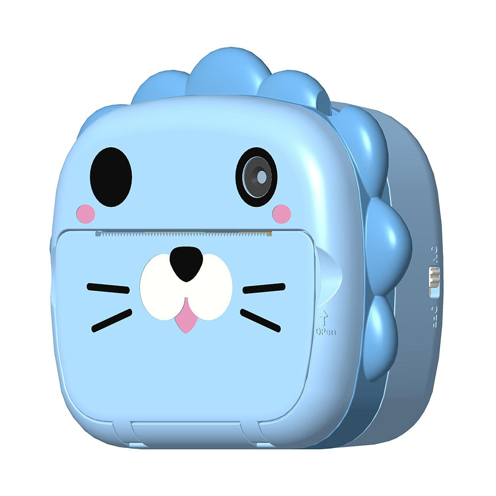 Instant Print Kids Camera with 3 Paper Rolls - Educational Toy & Gift for Toddler Travel