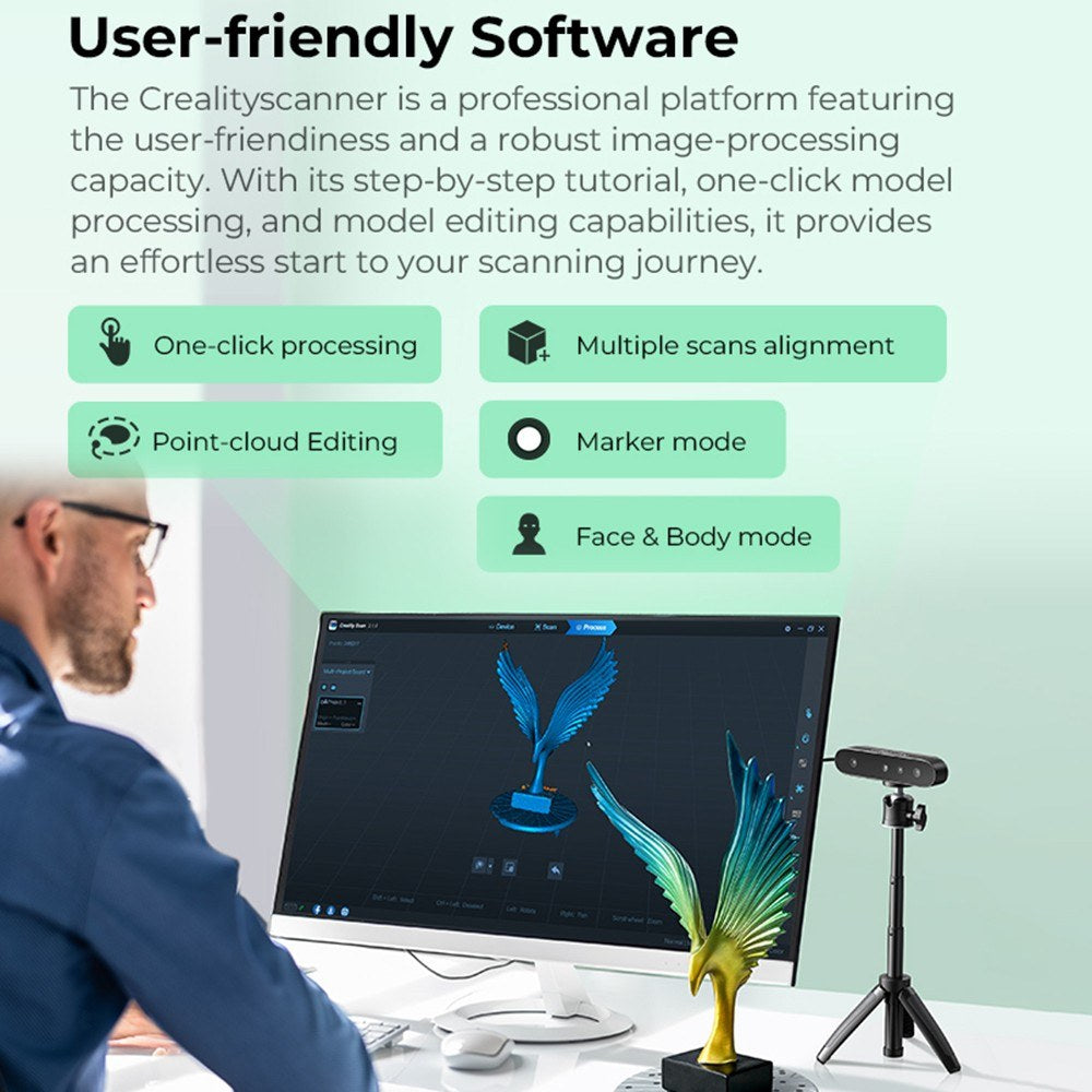 Creality CR-Scan Ferret SE Handheld Portable 3D Scanner