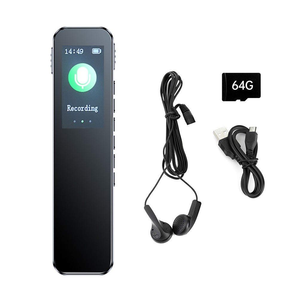 64GB Voice Recorder with Earphones